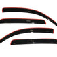 AVS 05-15 Toyota Tacoma Double Cab Ventvisor In-Channel Front & Rear Window Deflectors 4pc - Smoke