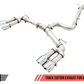 AWE Tuning Audi 8V S3 Track Edition Exhaust w/Chrome Silver Tips 102mm