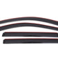 AVS 13-18 Nissan Pathfinder Ventvisor In-Channel Front & Rear Window Deflectors 4pc - Smoke