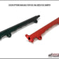 AMS Performance 08-15 Mitsubishi EVO X CNC Machined Aluminum Fuel Rail w/Pulsation Dampener - Red