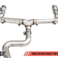 AWE Tuning Audi 8V S3 Track Edition Exhaust w/Chrome Silver Tips 102mm