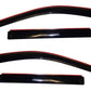 AVS 11-18 Jeep Grand Cherokee (Not L Model) Ventvisor In-Chnl FRT & RR Window Deflectors 4pc - Smk