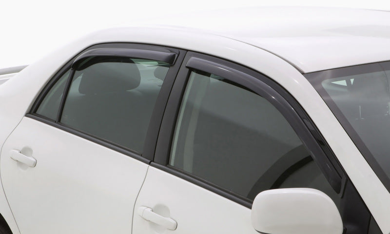 AVS 11-14 Hyundai Sonata Ventvisor In-Channel Front & Rear Window Deflectors 4pc - Smoke