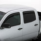 AVS 05-15 Toyota Tacoma Double Cab Ventvisor In-Channel Front & Rear Window Deflectors 4pc - Smoke