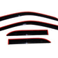 AVS 02-07 Buick Rendezvous Ventvisor In-Channel Front & Rear Window Deflectors 4pc - Smoke