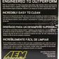 AEM DryFlow Conical Air Filter 5.5in Base OD / 4.75in Top OD / 5in Height