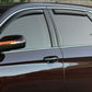 AVS 06-10 Jeep Commander Ventvisor In-Channel Front & Rear Window Deflectors 4pc - Smoke