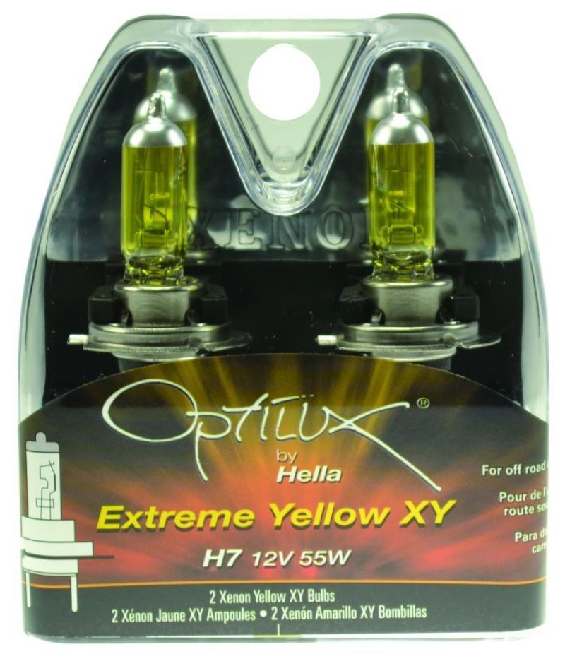 Hella Optilux H7 12V/55W XY Xenon Yellow Bulb