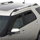 AVS 11-18 Ford Explorer Ventvisor In-Channel Front & Rear Window Deflectors 4pc - Smoke