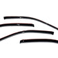 AVS 01-05 Honda Civic Ventvisor In-Channel Front & Rear Window Deflectors 4pc - Smoke