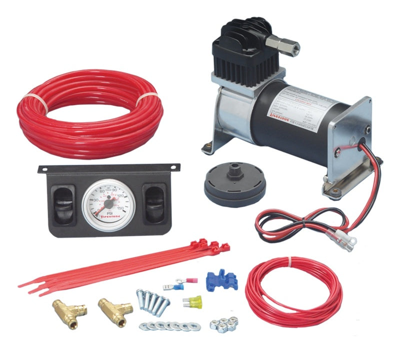 Firestone Air-Rite Air Command II Heavy Duty Air Compressor System w/Dual Analog Gauge (WR17602219)