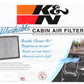 K&N 05-14 VW Jetta 2.5L 2.0L / EOS Cabin Air Filter