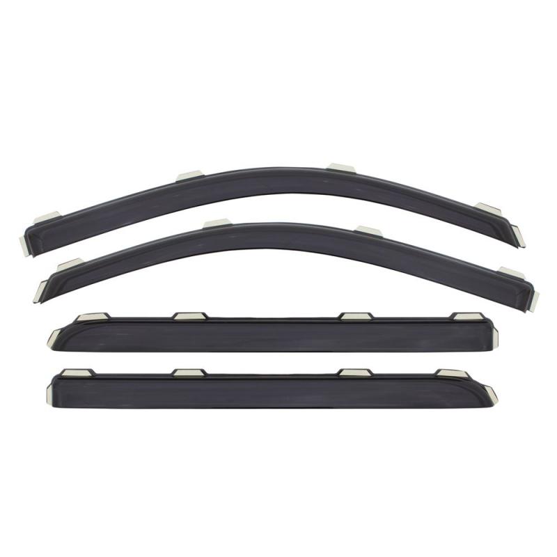 AVS 10-17 Chevy Equinox Ventvisor In-Channel Front & Rear Window Deflectors 4pc - Smoke