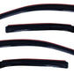 AVS 10-18 Ford Taurus Ventvisor In-Channel Front & Rear Window Deflectors 4pc - Smoke