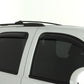 AVS 07-14 Chevy Tahoe Ventvisor In-Channel Front & Rear Window Deflectors 4pc - Smoke